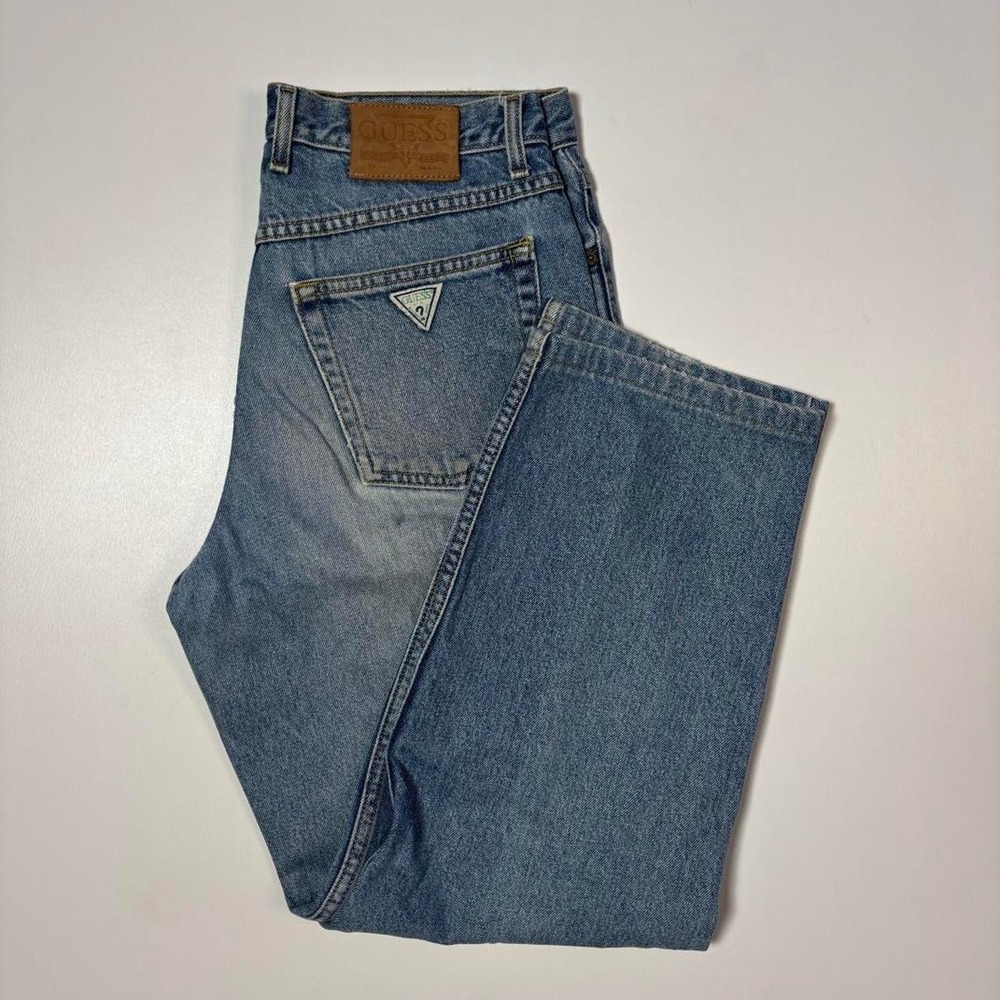 Vintage Y2K Guess Jeans Light Wash Denim - Size 31